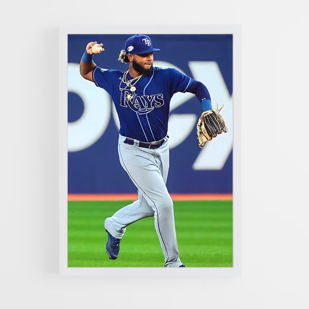Poster Tampa bay rays – affiche Baseball (vue 3)